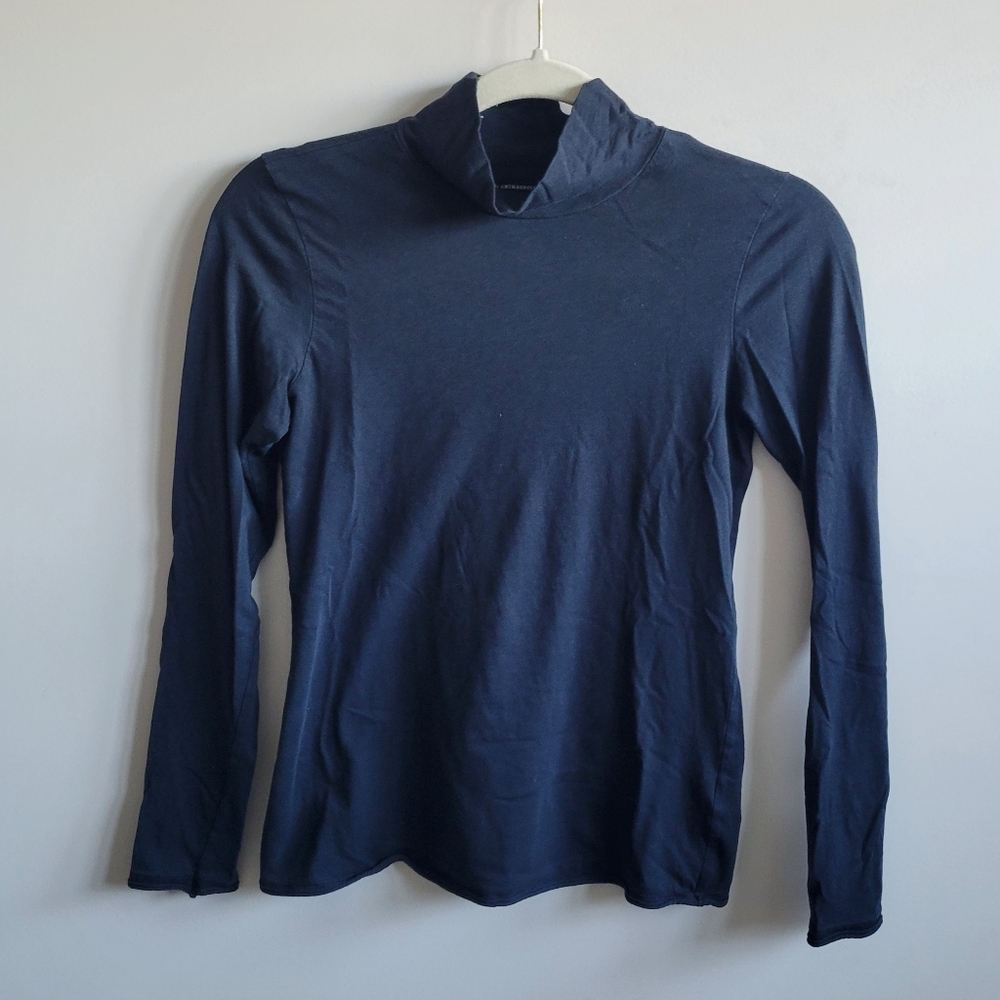 Anthropologie Turtleneck Long Sleeve Top